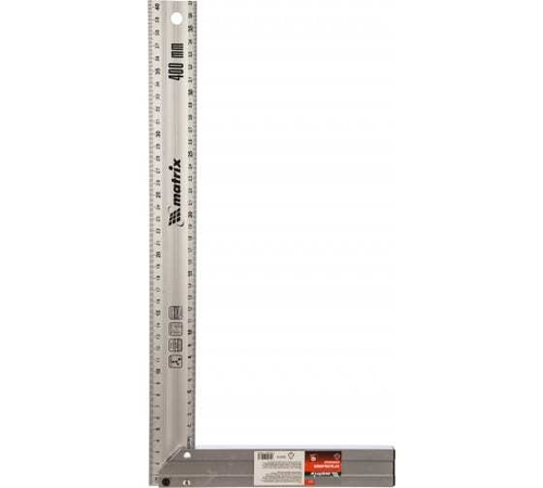 УГОЛЬНИК АЛЮМИНИЕВЫЙ MATRIX 400ММ 32474