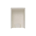 Заглушка 15х10 бел. Plast PROxima (уп.4шт) EKF ecw-15-10x4