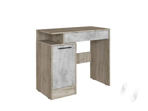 Стол косметический Спальня Вегас (дуб крафт серый/цемент)