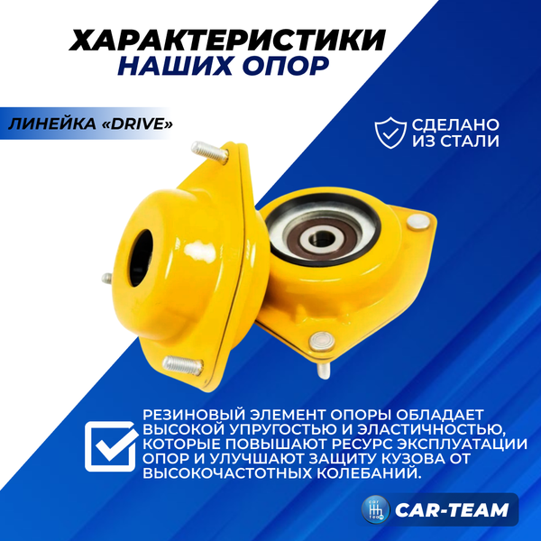 Опоры передних стоек "Demfi" на ВАЗ 2110-12 (2шт)