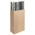 Бумага упаковочная подарочная мелованная "Military", 70х100 см, 5 дизайнов ассорти, ЗОЛОТАЯ СКАЗКА, 592055, 1шт