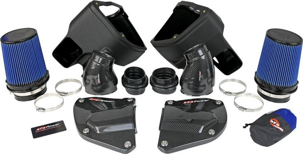 Система холодного впуска aFe Power Black Series Carbon Fiber Cold Air Intake System - Pro 5R Filters - BMW M5 F90