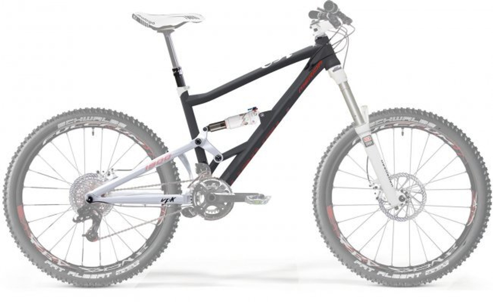 Рама Merida One-Sixty 1800 Size: 17" Satin Grey/White (orange)`2013 Артикул: 86017