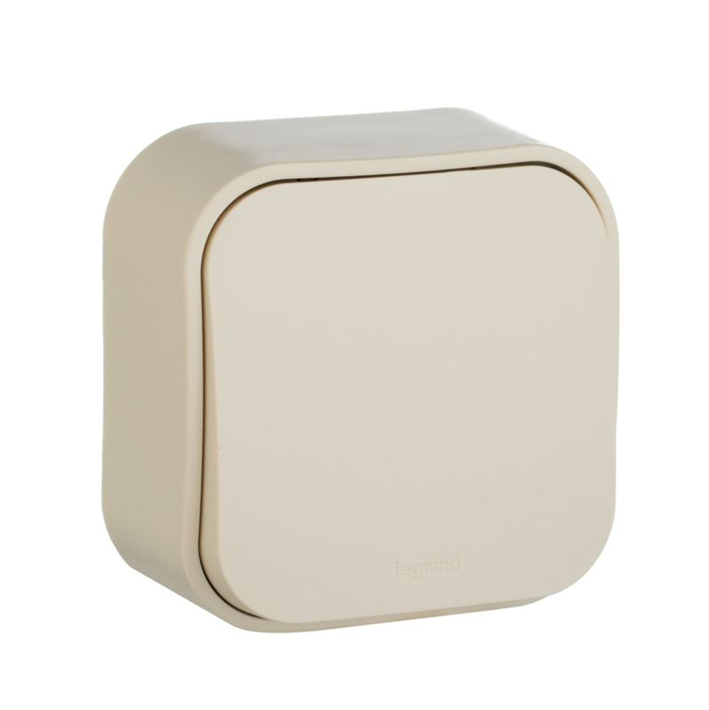 Выключатель 1-кл. ОП Quteo 10А IP20 10AX сл. кость IEK 782230