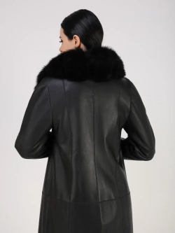 Дубленка зимняя натуральная длинная