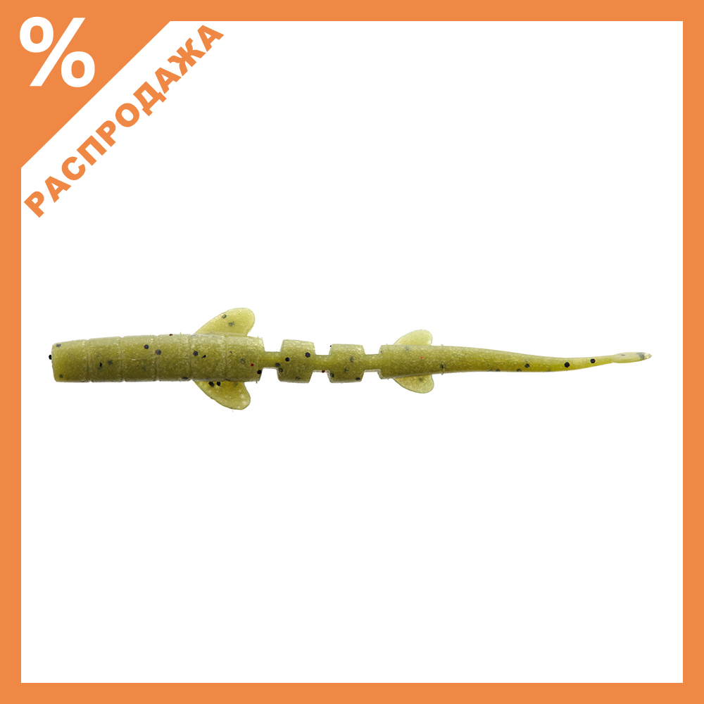 Слаги съедобные плавающие Lucky John Pro Series UNAGI SLUG 3.5" (89мм/5шт)