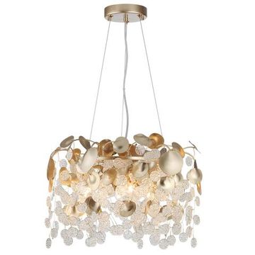 5104/6 CLASSIC ODL26 633 металл/стекло Люстра E14 6*40W 220В IP20 COINS