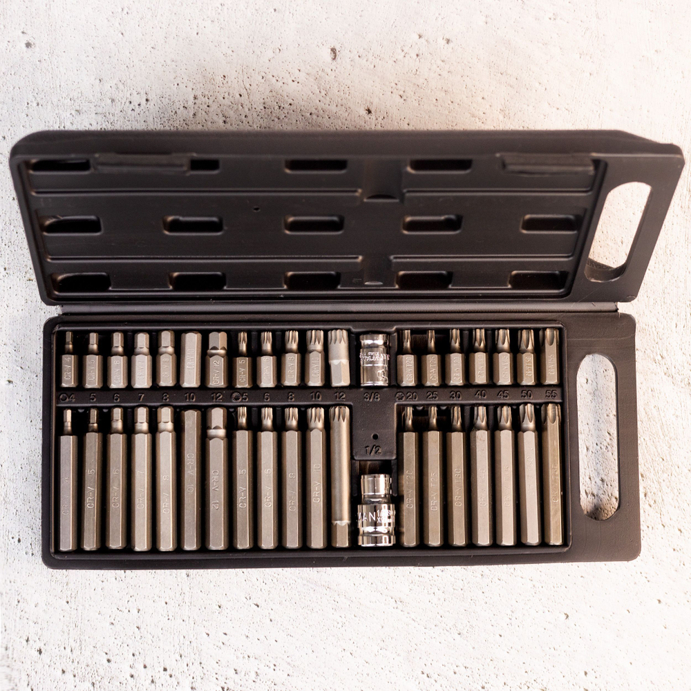 Набор вставок шестигранных TORX A40808S