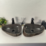 Раковина из речного камня ПАРА! RS-64964 53*34*14 0866