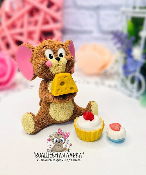 Силиконовая форма Мышка Джерри