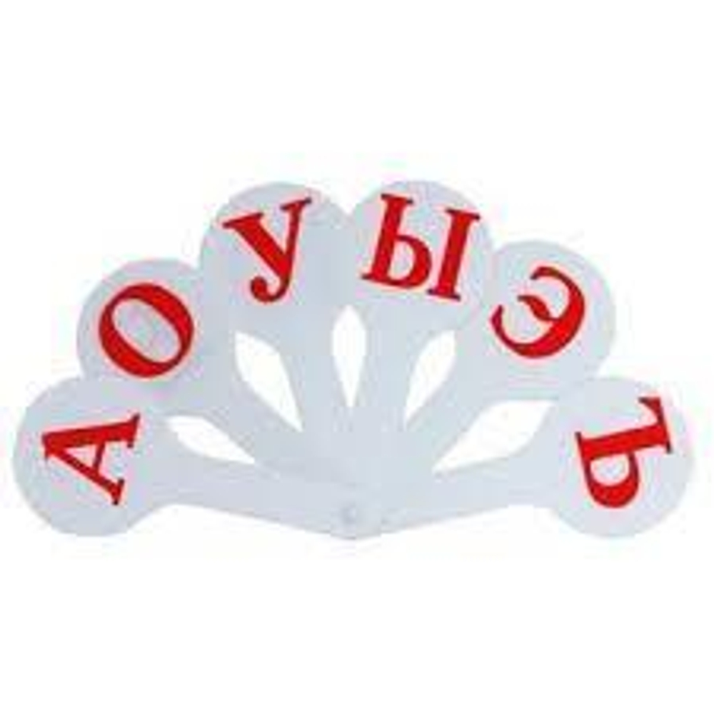 Касса гласные буквы (Пчелка)