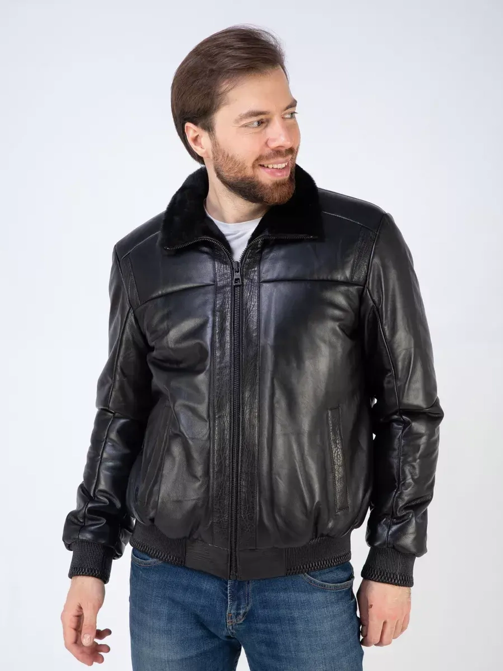 Дубленка натуральная куртка зимняя