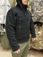 Флисовая кофта Han-Wild с капюшоном Черный