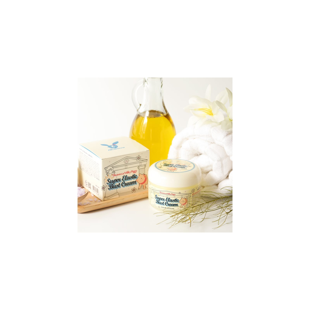 Elizavecca Milky Piggy Super Elastic Bust Cream - укрепляющий крем для груди с коллагеном /   100  ml  / GTIN 8809071365238