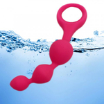 Анальная цепочка Triball розовая от Alive