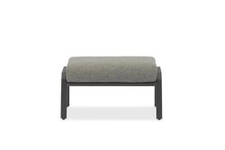 Malmo, пуф антрацит/серый, алюминий