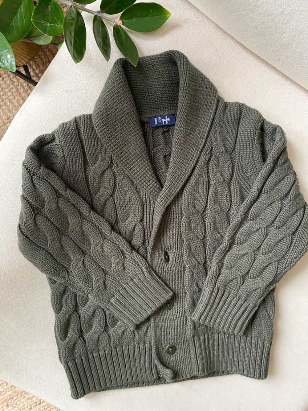 Шерстяной кардиган Il Gufo