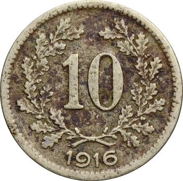 10 геллеров 1916 Австрия
