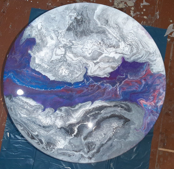 ЭКСКЛЮЗИВ СТОЛ ИЗ ЭПОКСИДНОЙ СМОЛЫ