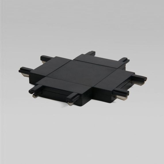 Соединитель четырёхсторонний для накладного шинопровода Elektrostandard Flat Magnetic 85003/00 черный a063738