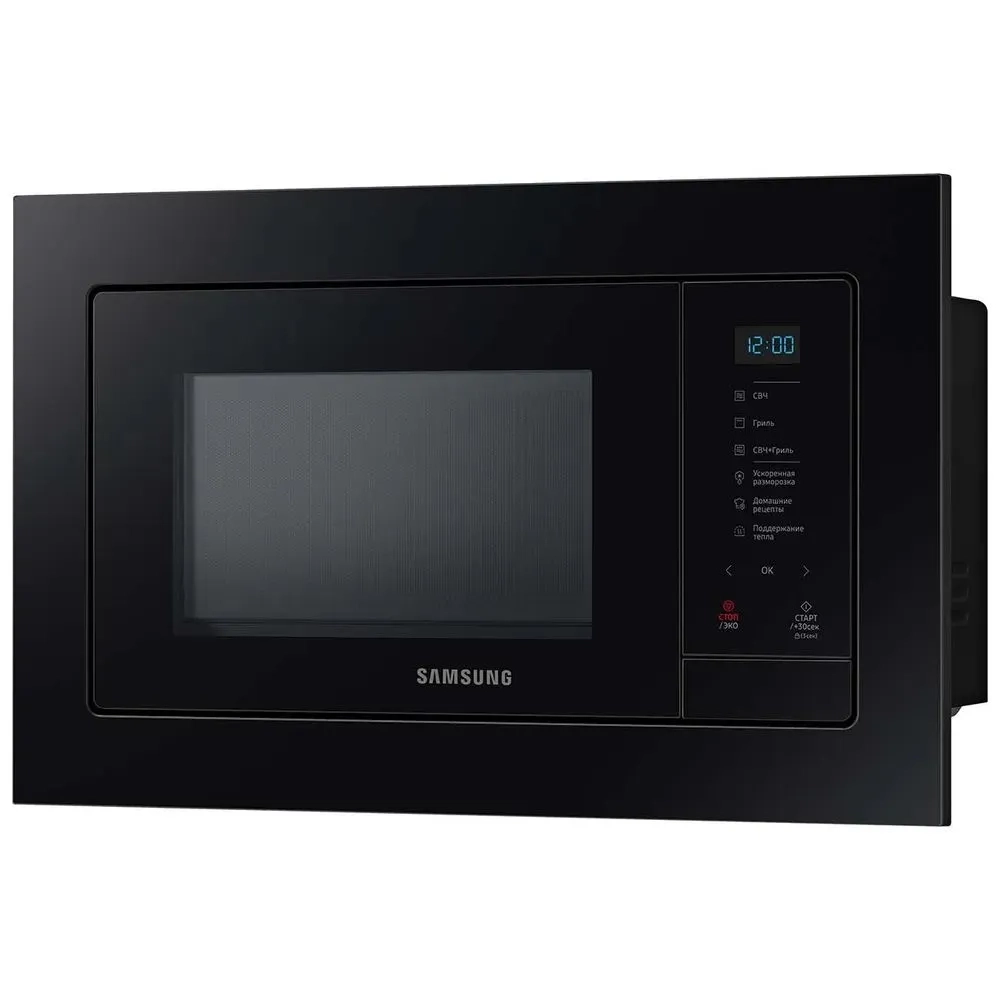 Встраиваемая микроволновая печь Samsung MG23A7118AK/BW