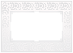 Рамка WERKEL Flock для двойной розетки (белый) WL05-Frame-01-DBL-white