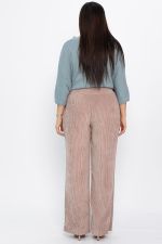 Брюки вельветовые Брауни (бежевые) Б14830-25М LT Collection