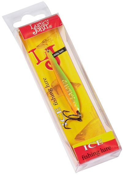 Блесна вертикал. зим. Lucky John S-2 с тр. 03.0г OR блистер