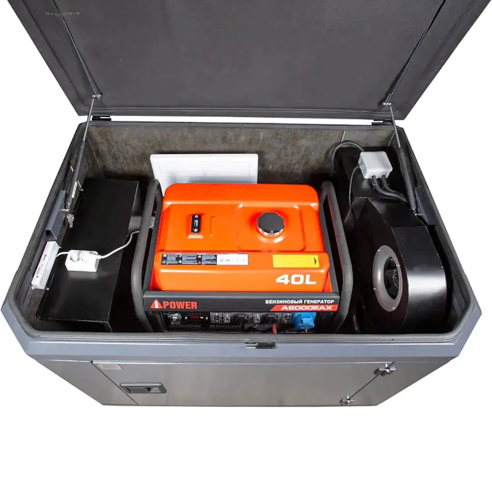 A-iPower A9000EAX бензиновый генератор в кожухе 1400SS RAL 7024 УТ-11182381