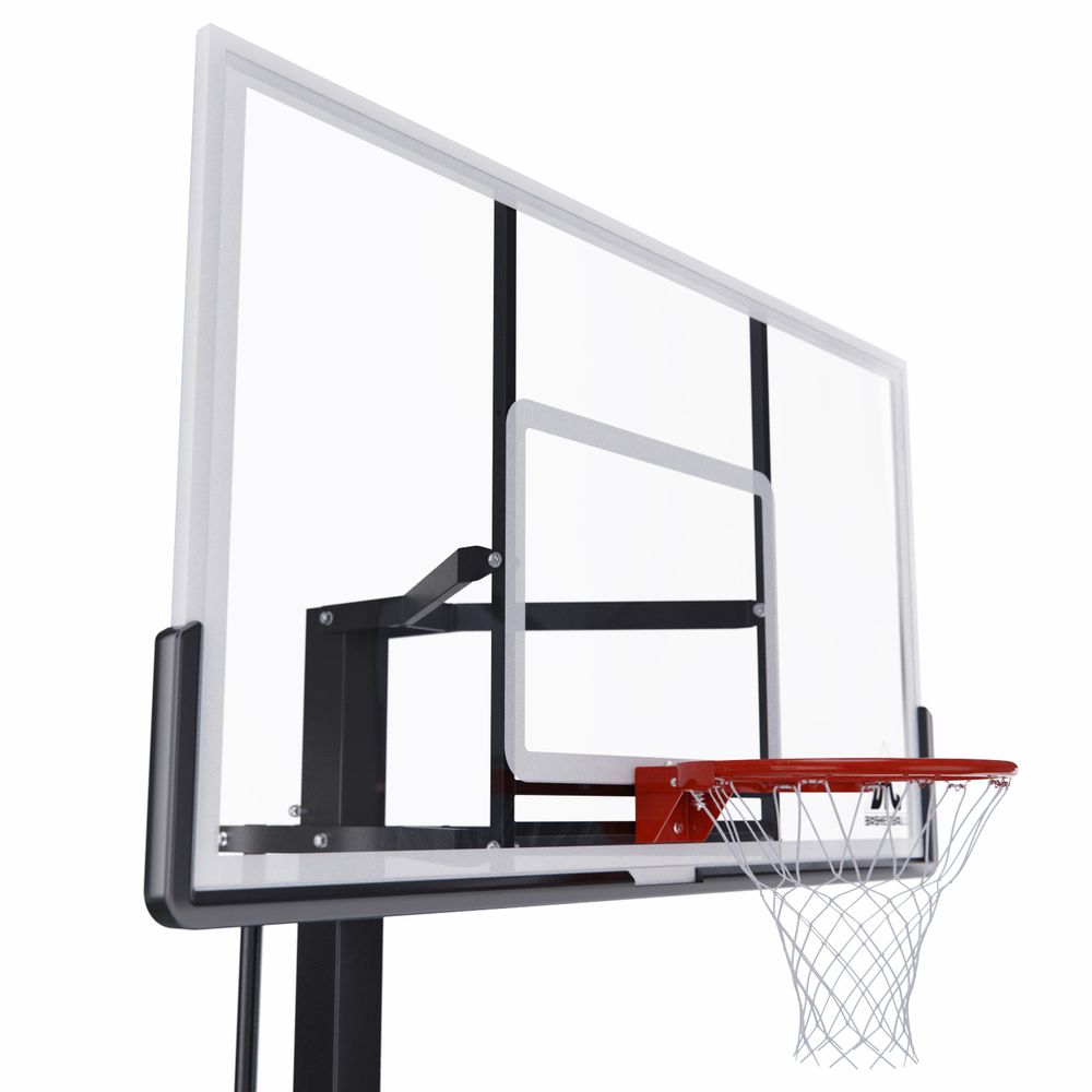 Баскетбольная стационарная стойка DFC ING 72&amp;quot; / закаленное стекло