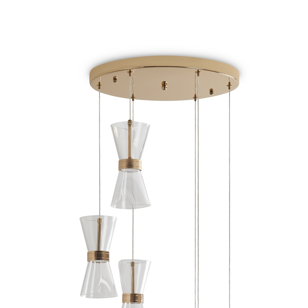 Подвесной светодиодный светильник Freya Dress FR5438PL-L37G