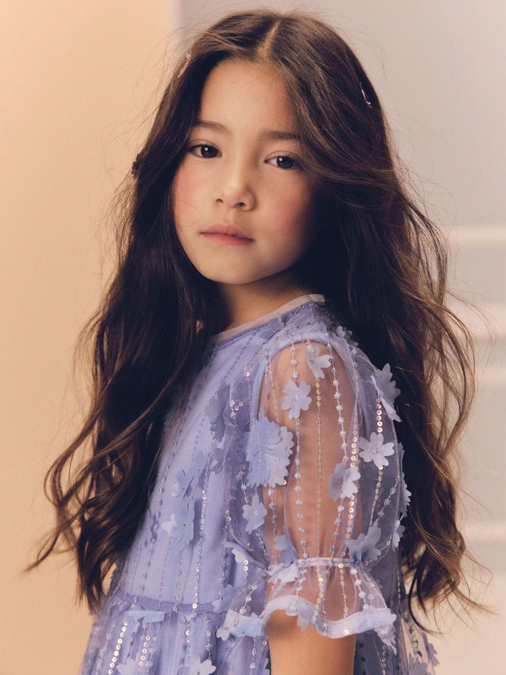 Платье для девочки Next E57-550, Сиреневый