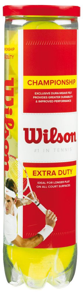 Теннисные мячи Wilson Championship Extra Duty 4B