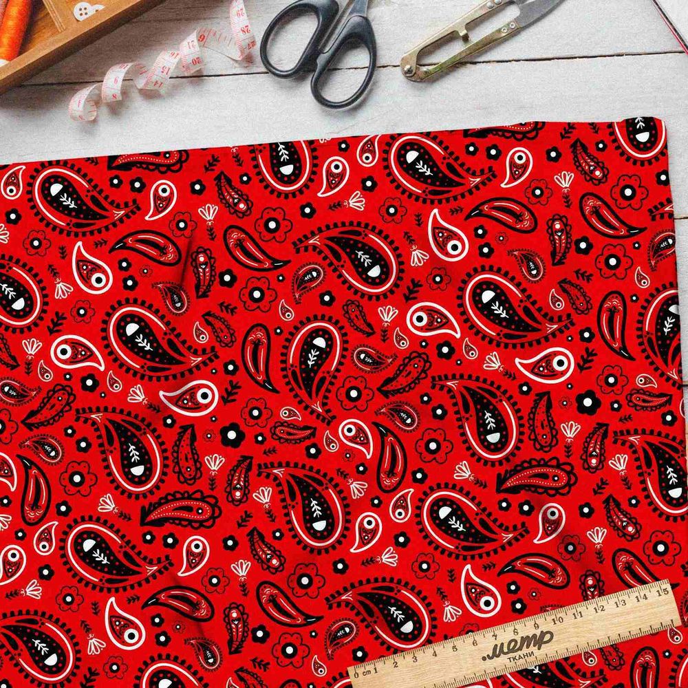 Ткань габардин турецкие огурцы