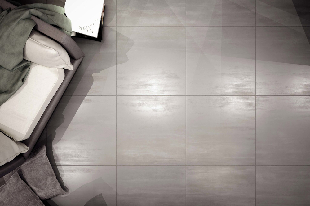 Керамогранит Sonik Silver 60x60 см 1.08 м² матовый цвет серый