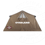 Палатка на крышу автомобиля AUTOHOME OVERLAND SMALL SAFARI EXPLORER, тент песочный, лестница 220 мм