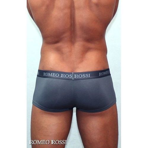 Мужские трусы хипсы темно-серые Romeo Rossi Comfort Boxer Brief RR5001-04