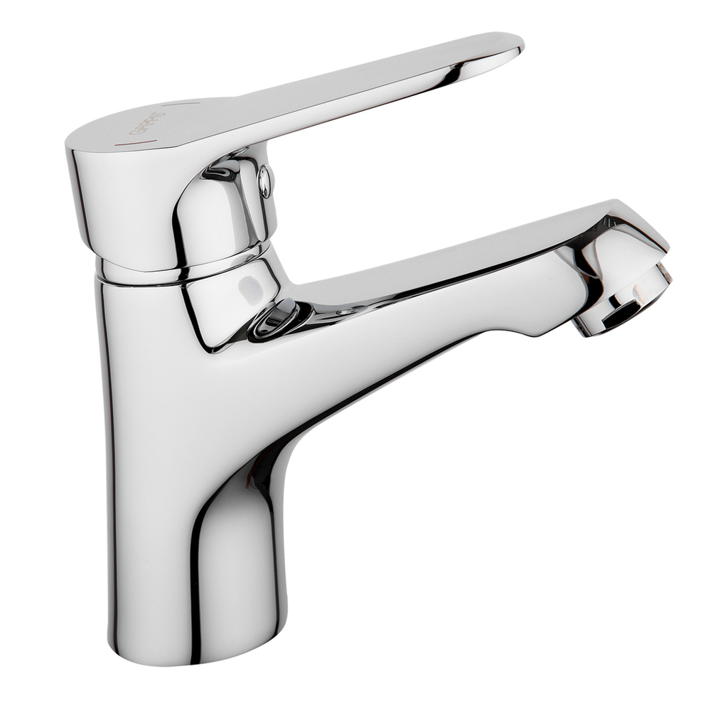 Смеситель для раковины 35к G1036 GAPPO литой, п/гайку, ХРОМ