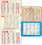 № 55 Набор из 5 стерео Календариков. Мультфильмы СССР 1981, 1984,1985 гг.