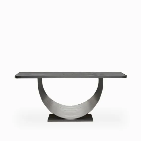 Консоль Optional Modern 150х86 см, темно-серая керамика