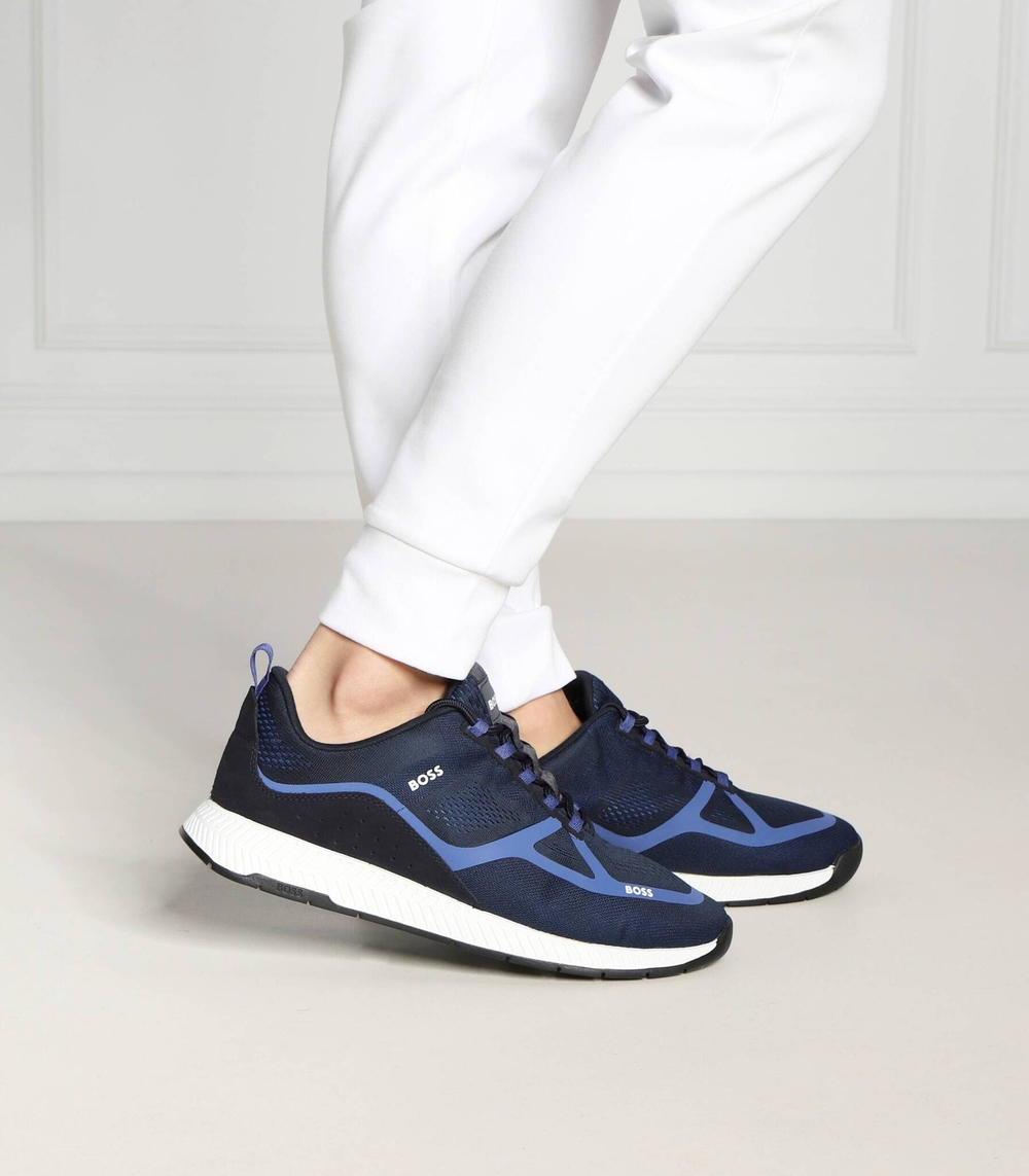 кроссовки titanium BOSS BLACK - темно-синий(50487822)