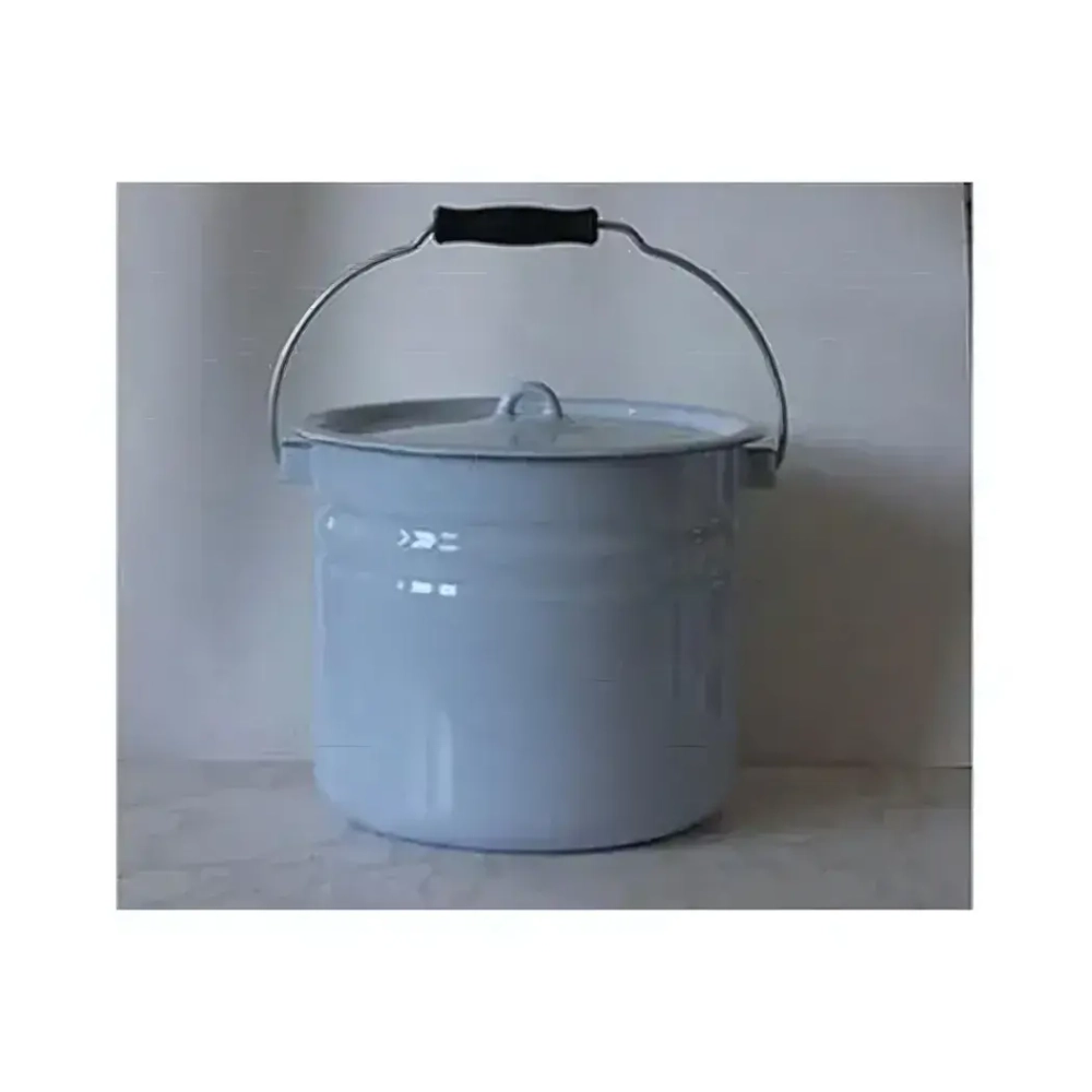 Ведро эмалированное 12,0л с крышкой