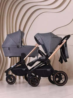 Коляска детская MOWBaby "ZOOM"PU (2в1) RA086