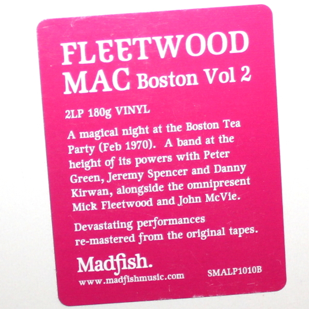 Fleetwood Mac / Boston - Volume Two (2LP)