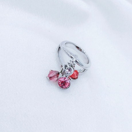 "Бисквит" кольцо в родиевом покрытии из коллекции "Десерт" от Jenavi