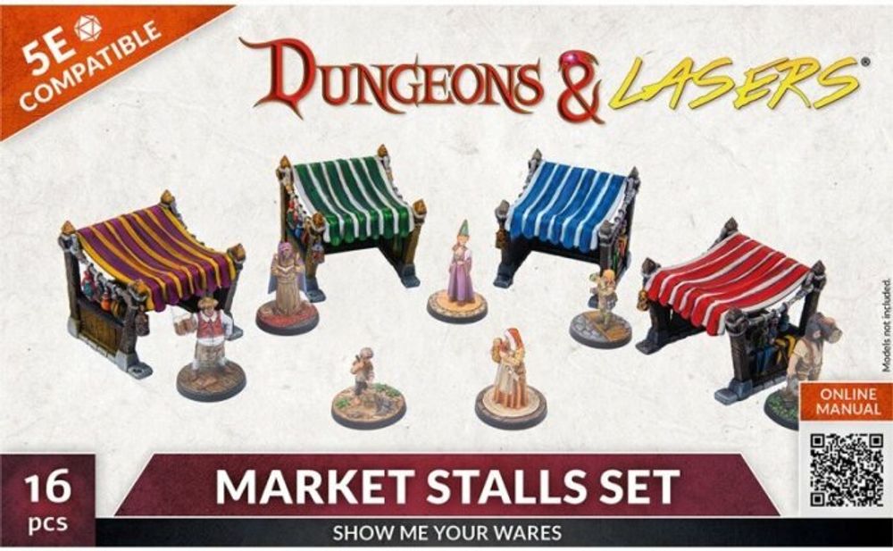 DNL0055 Market Stalls Set
