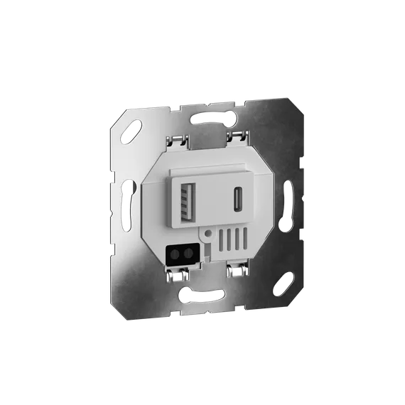 Donel USB зарядное устройство, 3.1A тип A,С белый