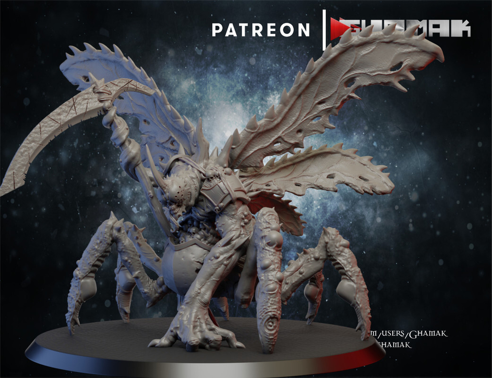 Grand Alliance Chaos Maggotkin of Nurgle Демон-принц Нургла миниатюра для dnd, днд, pathfinder, фентези, Настольная игра, НРИ, Варгейм, РПГ