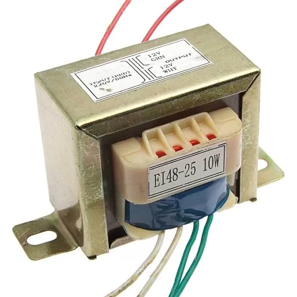Трансформатор EI48*25 220v to 2x12v 10W / RUICHI
