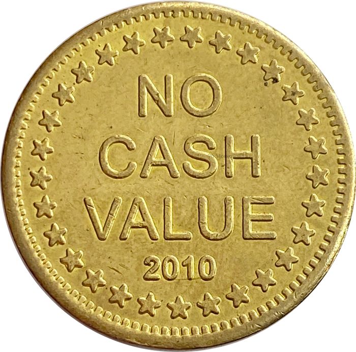 Игровой жетон казино «Freedom 2010 / No Cash Value»